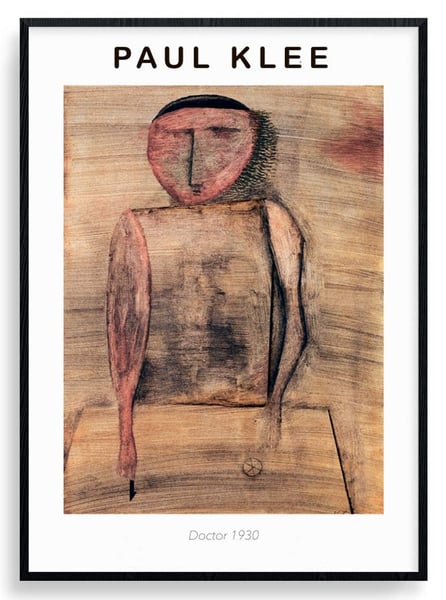 Paul Klee Doctor plakat