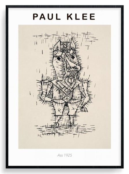 Paul Klee Ass plakat